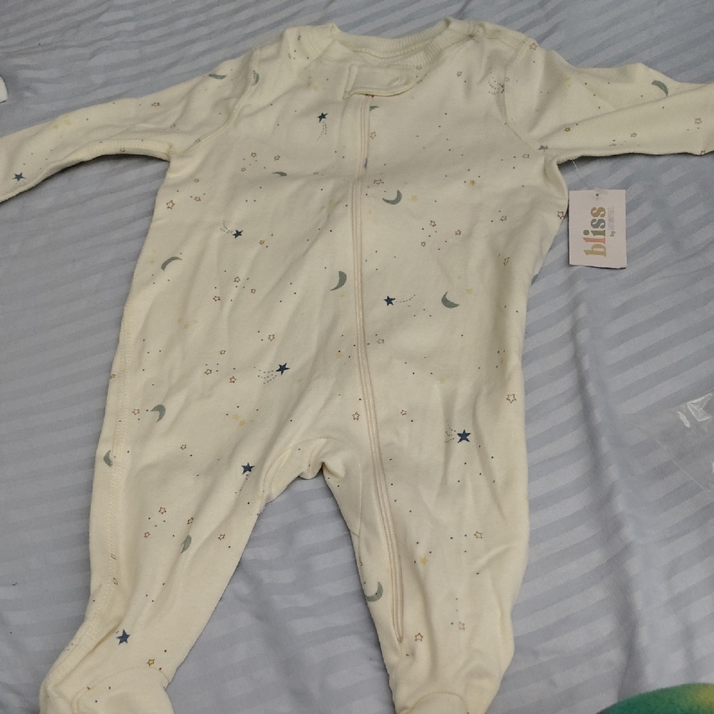 Bliss Cream Celestial Kids Footie